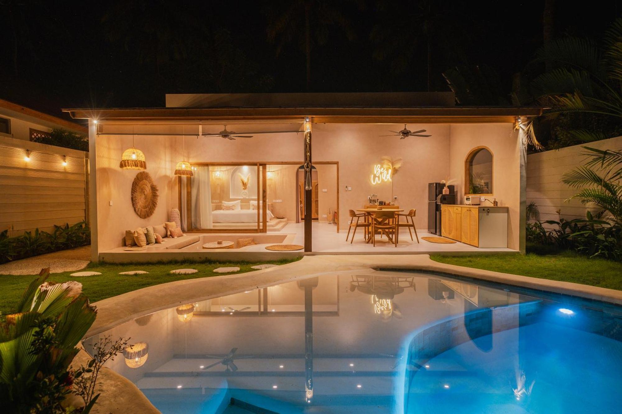 Gili Boho Villas - Aesthetic Private Pool Villas Quần đảo Gili Ngoại thất bức ảnh
