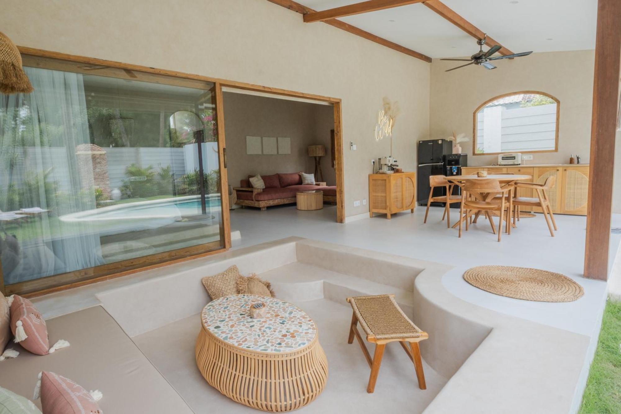 Gili Boho Villas - Aesthetic Private Pool Villas Quần đảo Gili Ngoại thất bức ảnh