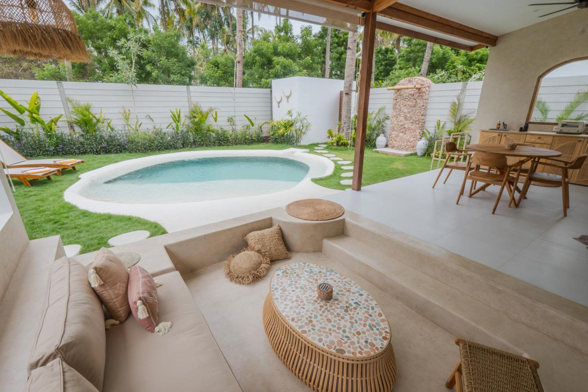 Gili Boho Villas - Aesthetic Private Pool Villas Quần đảo Gili Ngoại thất bức ảnh
