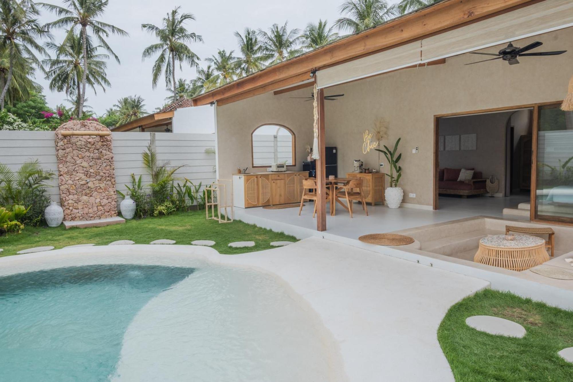 Gili Boho Villas - Aesthetic Private Pool Villas Quần đảo Gili Ngoại thất bức ảnh